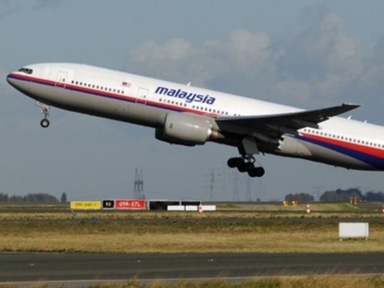 Самолет летел из Куала-Лумпура в Пекин
