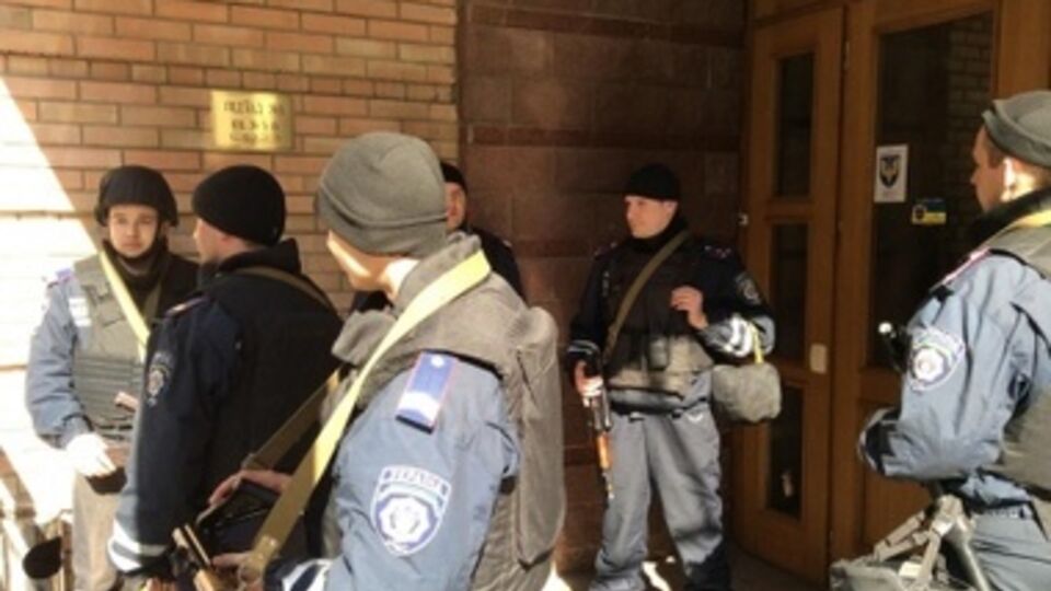 Обыск в штабе Национальной гвардии