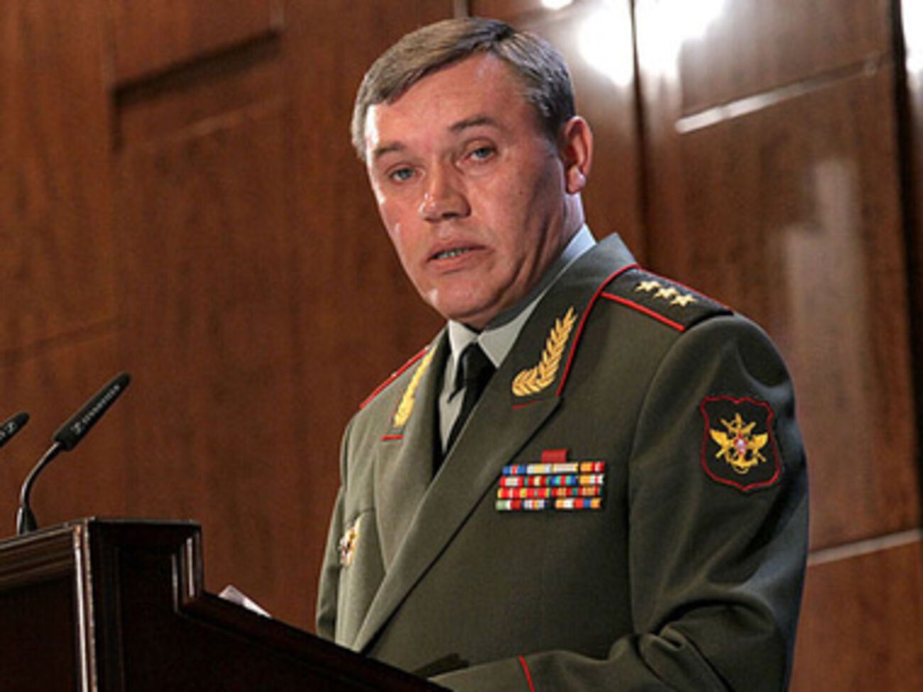 Начальник Генштаба Вооруженных сил Российской Федерации генерал армии Валерий Герасимов