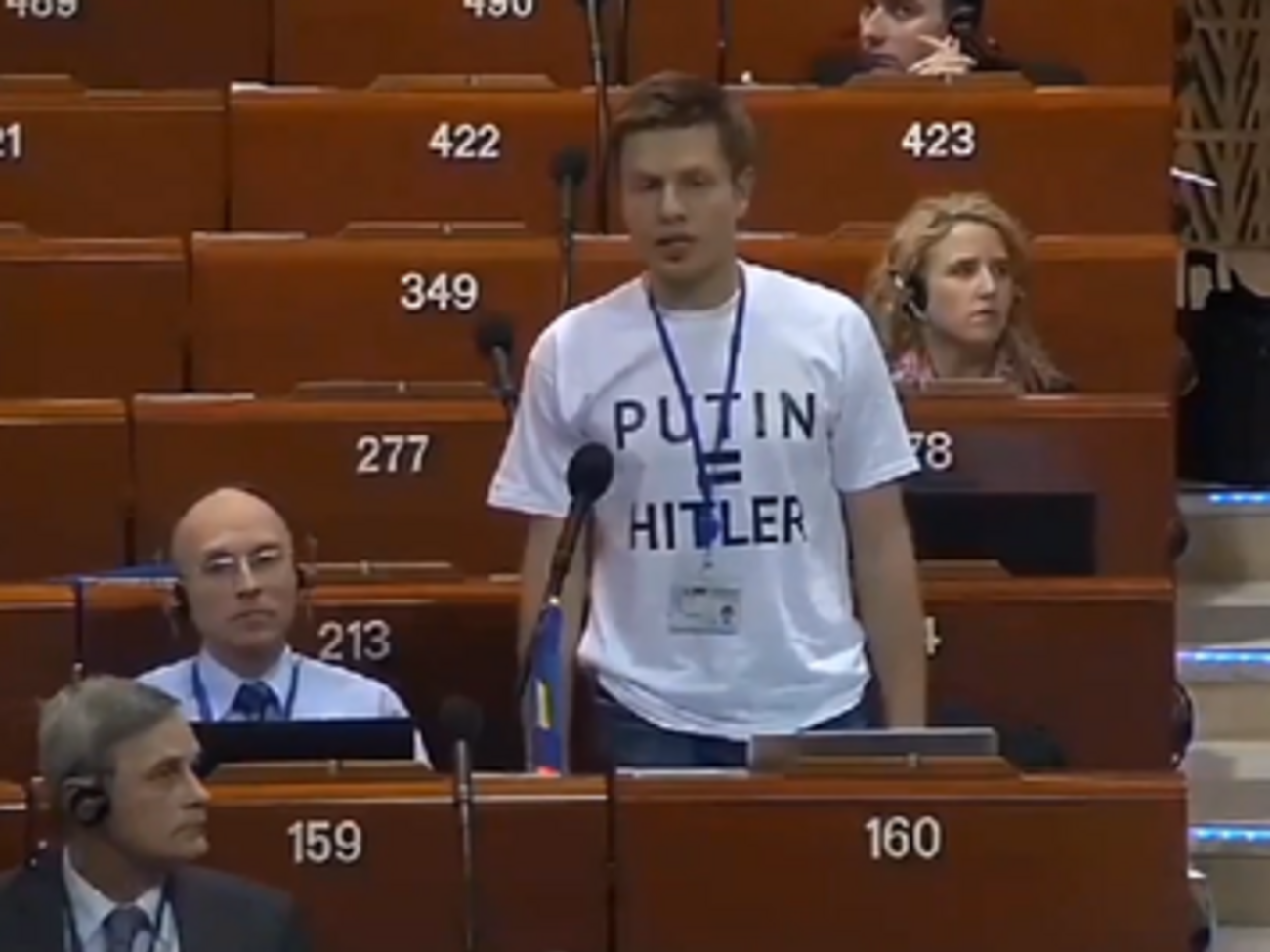 Футболка Гончаренко спровоцировала скандал на заседании