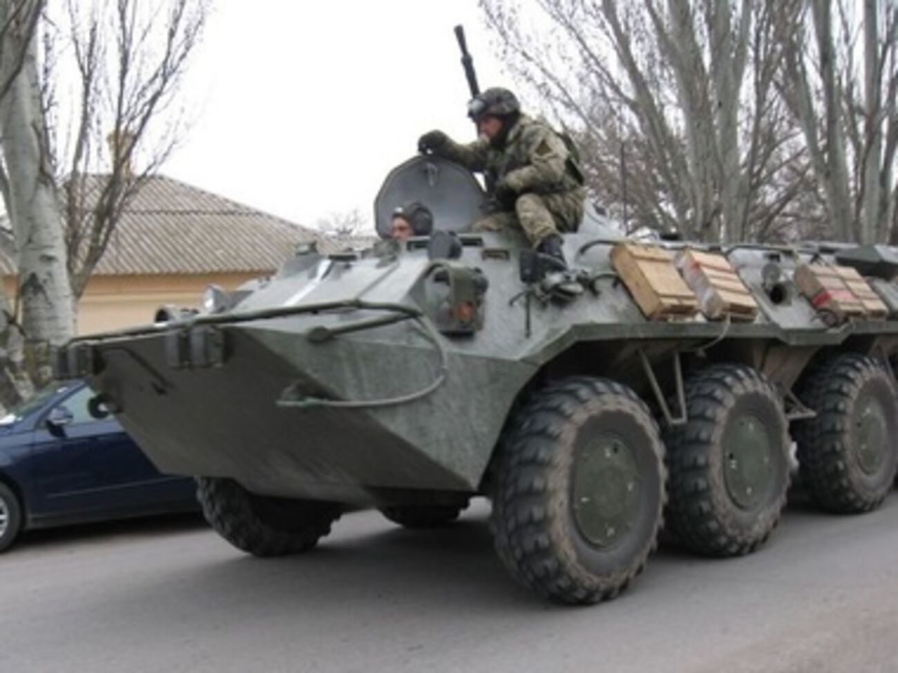 Украинские десантники взяли под контроль навигационную станцию Черноморского флота России