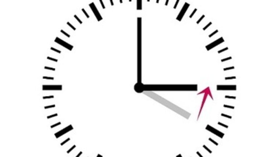 Время будет переведено на час вперед