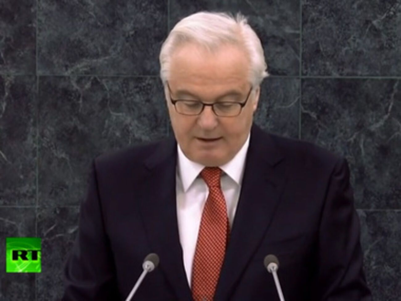 Посол России при ООН Виталий Чуркин