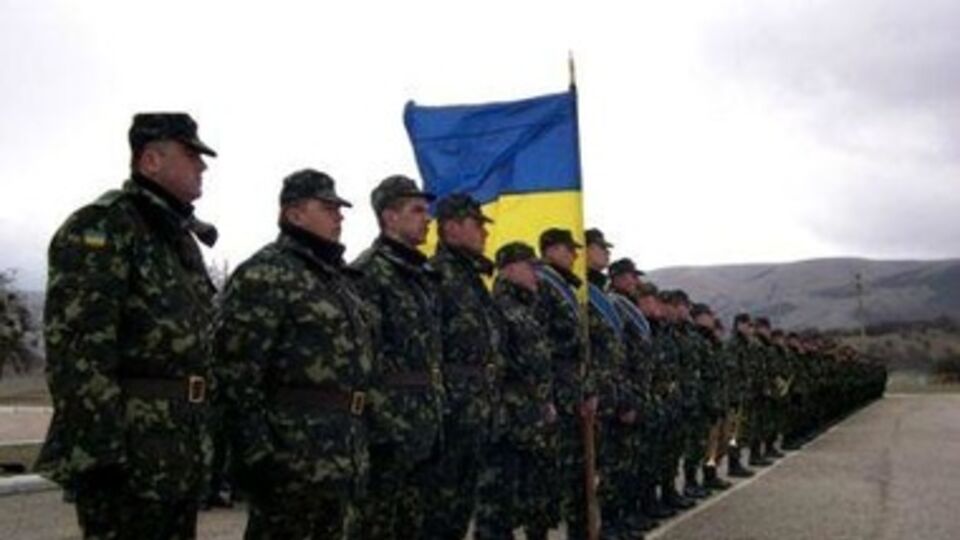 Принципиальный вопрос в переговорах с РФ --- вывод военных с техникой и под государственными флагами