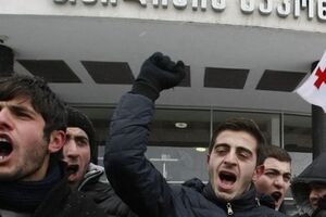 В Тбилиси сорвана акция в поддержку Кремля