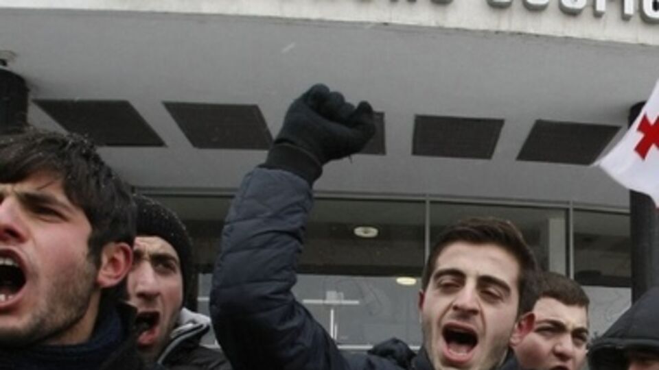 В Тбилиси сорвана акция в поддержку Кремля