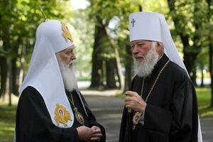 Главы УПЦ КП Филарет и УПЦ МП Владимир