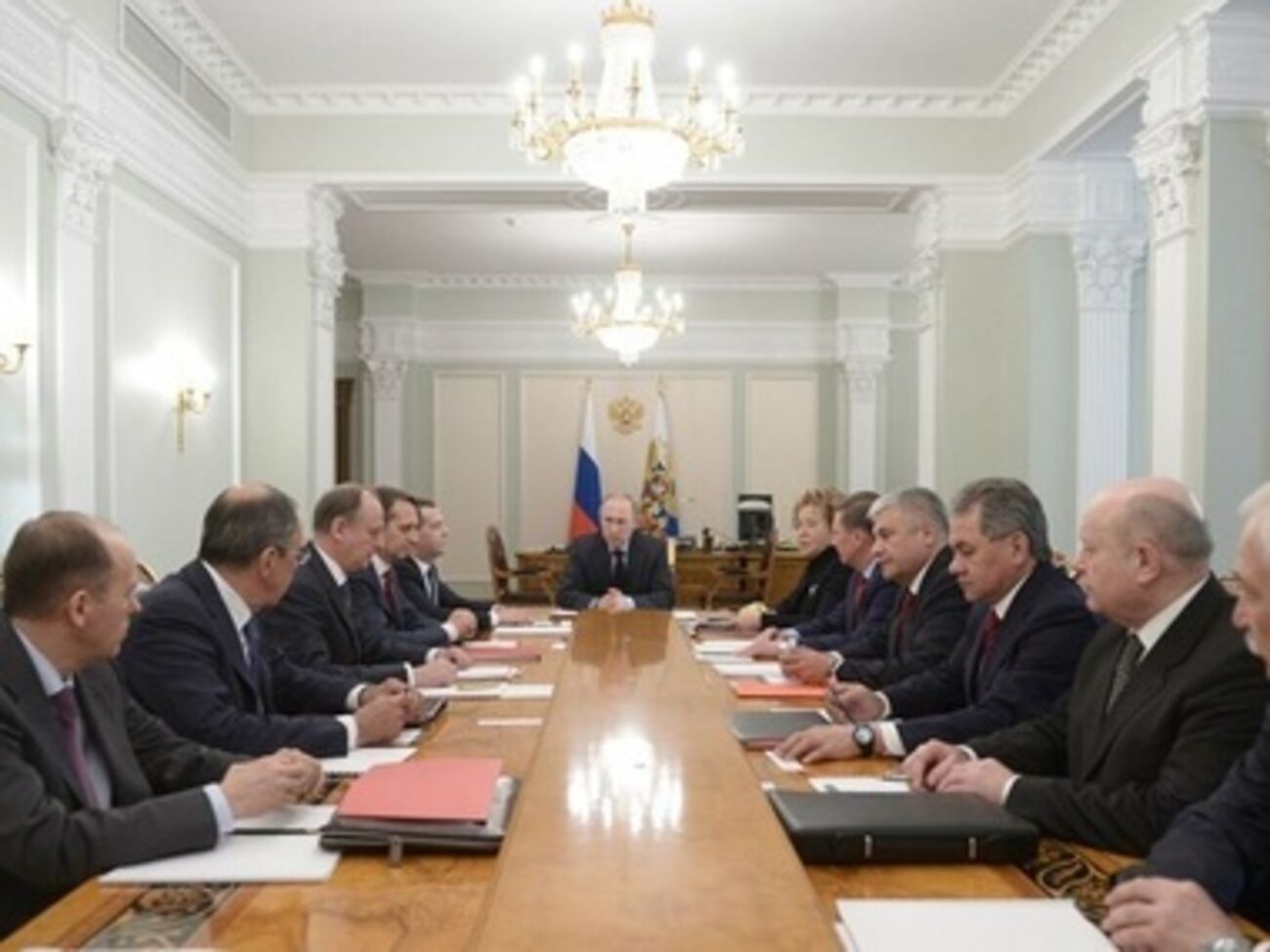 Путин провел заседание Совета безопасности РФ