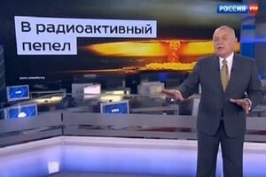 Российский ведущий Дмитрий Киселев, известный своими неоднозначными оценками ситуации в Украине, возможно, также руководствуется инструкциями "темников"