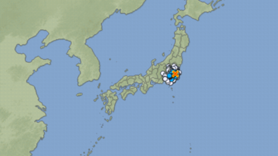 Метеорологи зафиксировали подземные толчки неподалеку от Токио