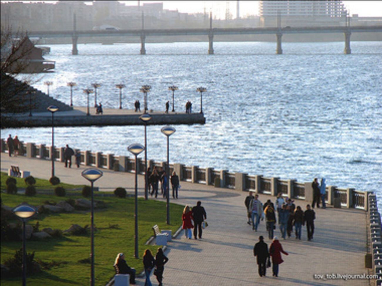 Набережная в Днепропетровске