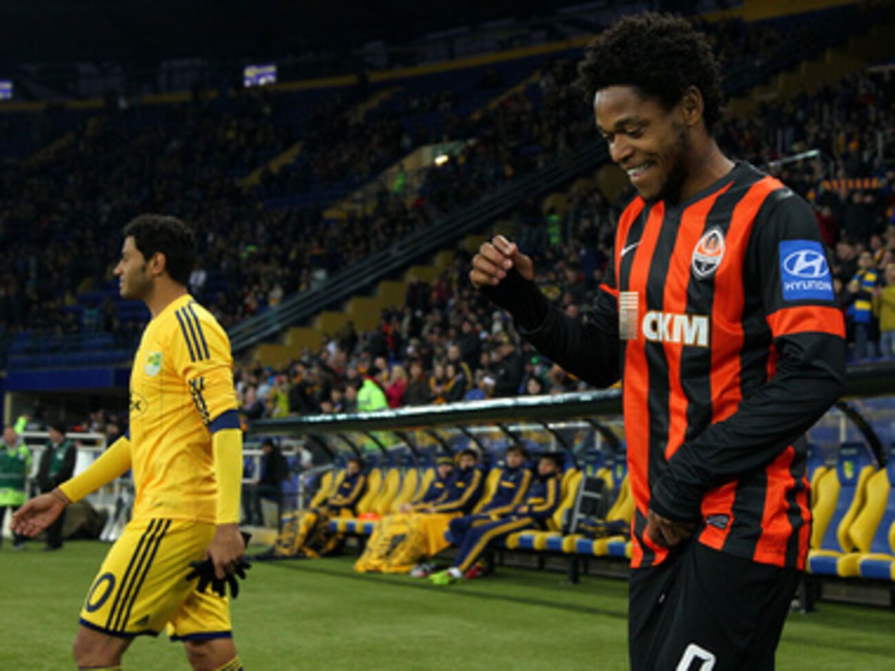 Луис Адриано забил четвертый гол в ворота "Металлиста"