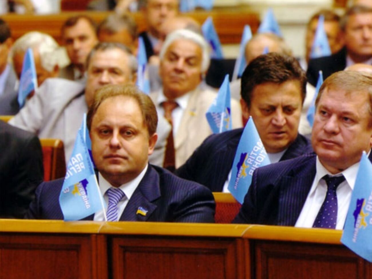 В МВД заявили, что Грицак (слева), связанный с концерном ЕГАПС, пытается вернуть свою компанию на рынок