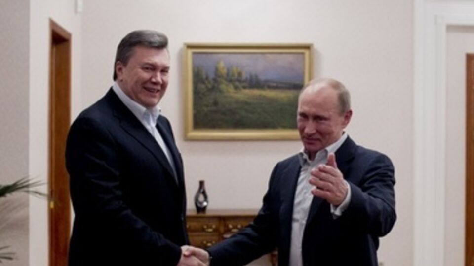 Виктор Янукович и Владимир Путин