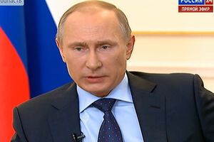 Путин: Меня не беспокоит война. Мы с украинским народом воевать не собираемся