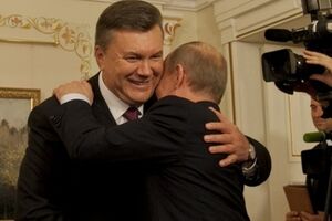 Виктор Янукович и Владимир Путин