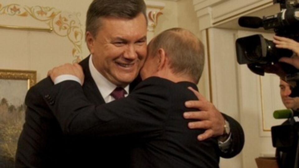 Виктор Янукович и Владимир Путин
