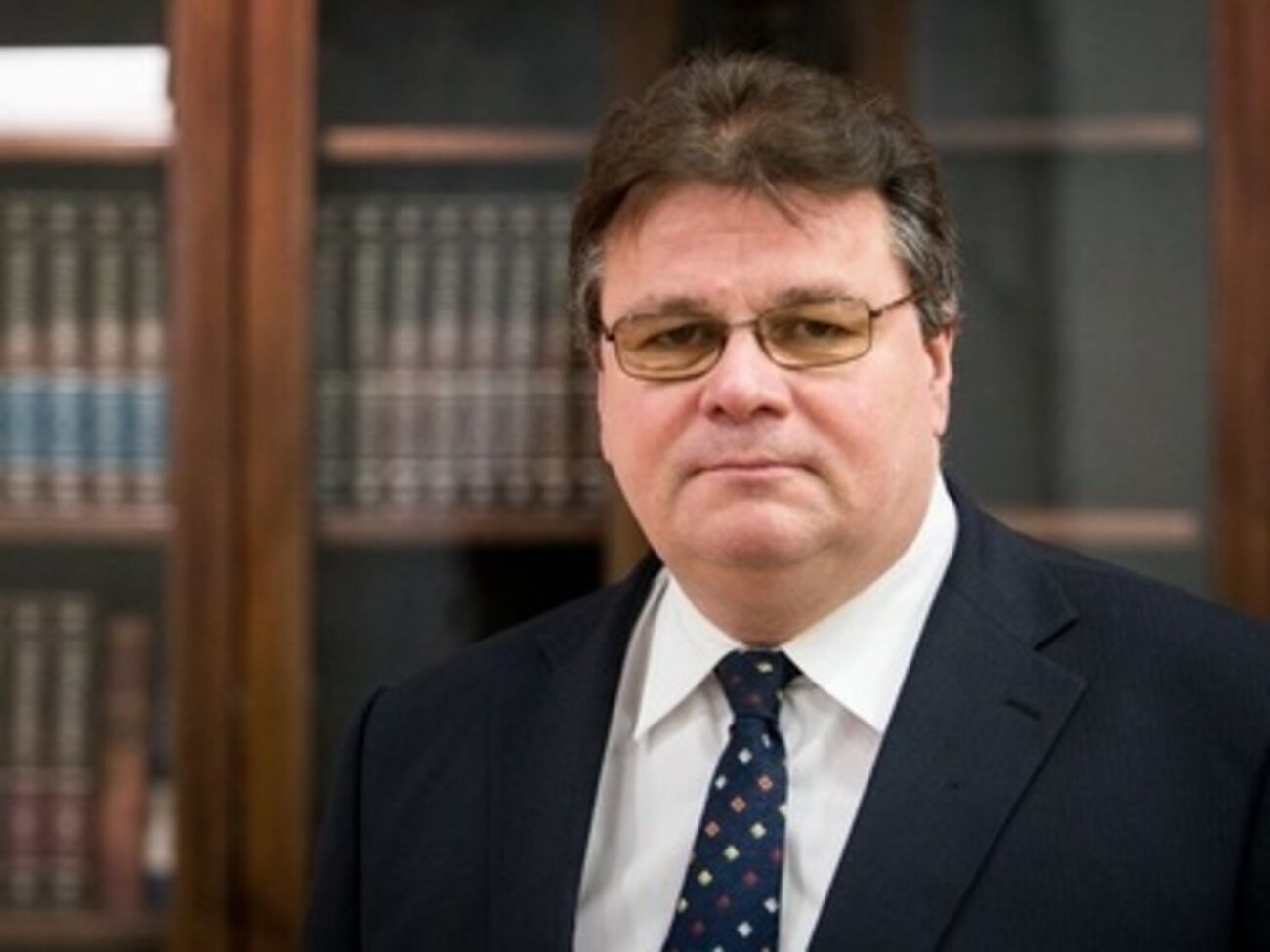 Линас Линкявичюс, министр иностранных дел Литвы