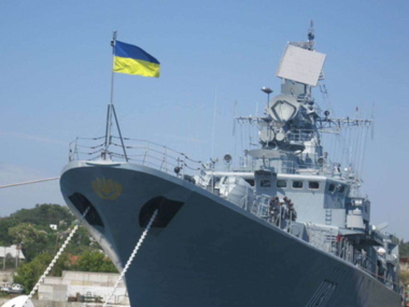 Фрегат "Гетман Сагайдачный" будет у берегов Крыма сегодня вечером