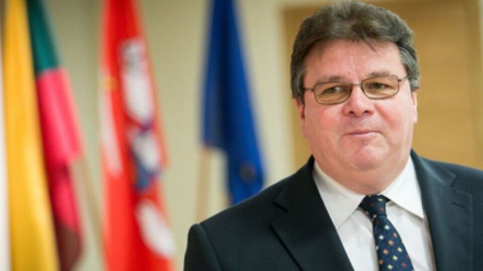 Министр иностранных дел Литвы Линас Линкявичус
