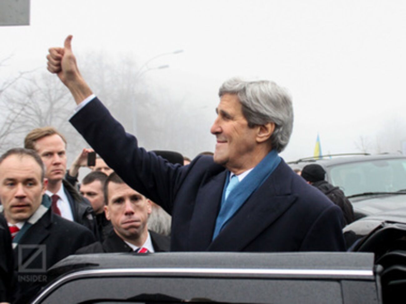 Госсекретарь США Джон Керри приехал на Евромайдан