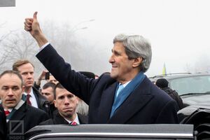 Госсекретарь США Джон Керри приехал на Евромайдан
