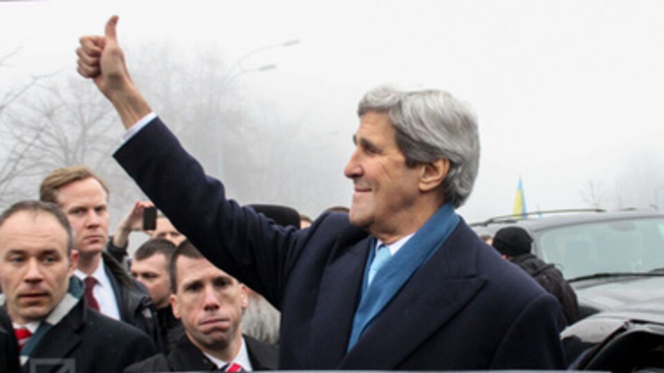 Госсекретарь США Джон Керри приехал на Евромайдан