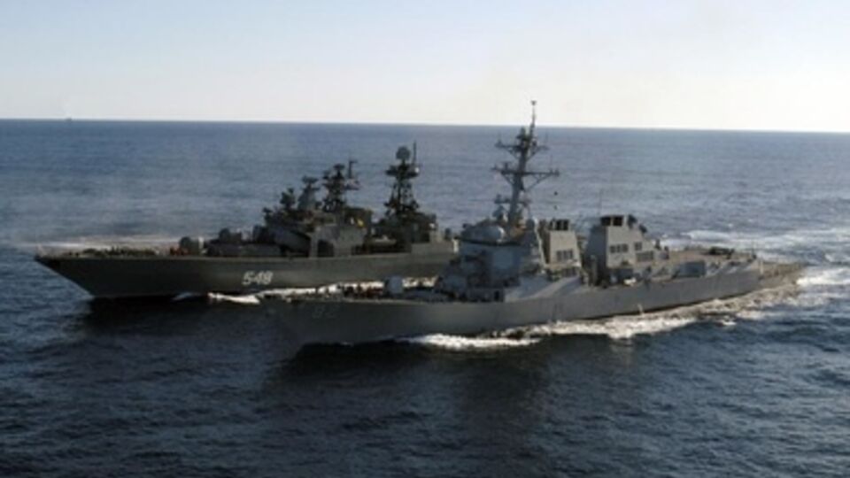 Российские корабли в черном море