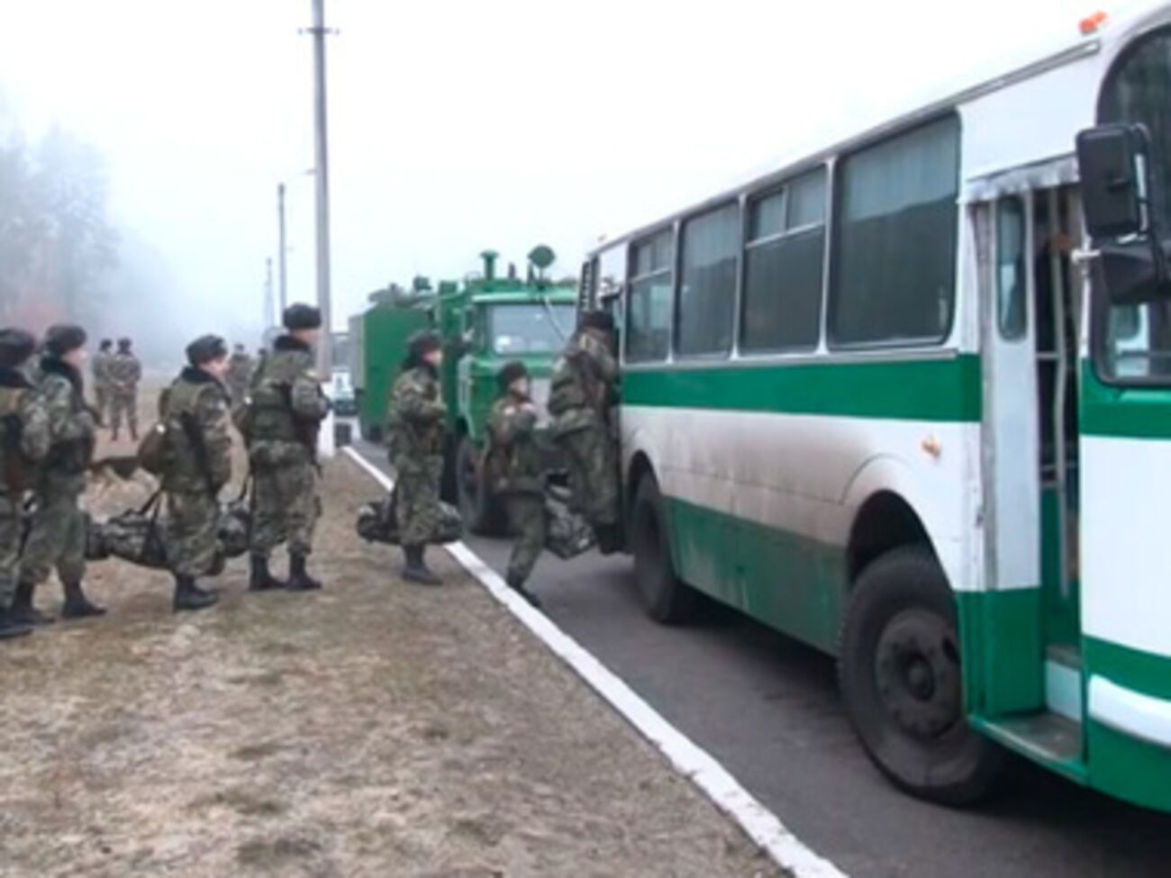 Пограничники усиливают границу с Россией