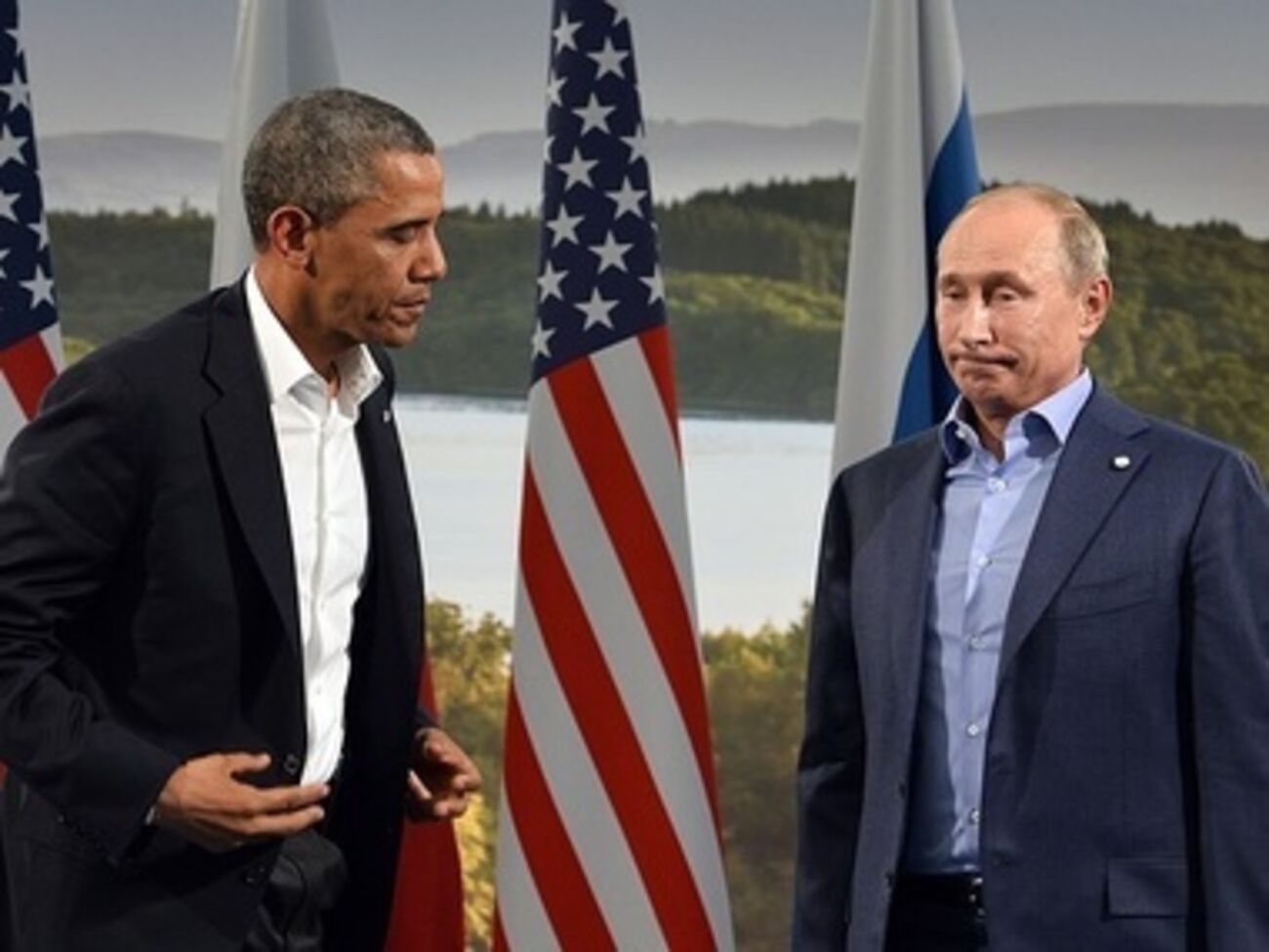 Путин и Обама поговорили по телефону
