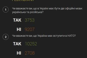 Пока лидирует поддержка ЕС, НАТО и единого государственного языка