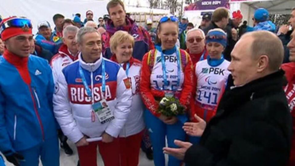 Владимир Путин в Сочи пообщался со спортсменами-участниками Паралимпиады