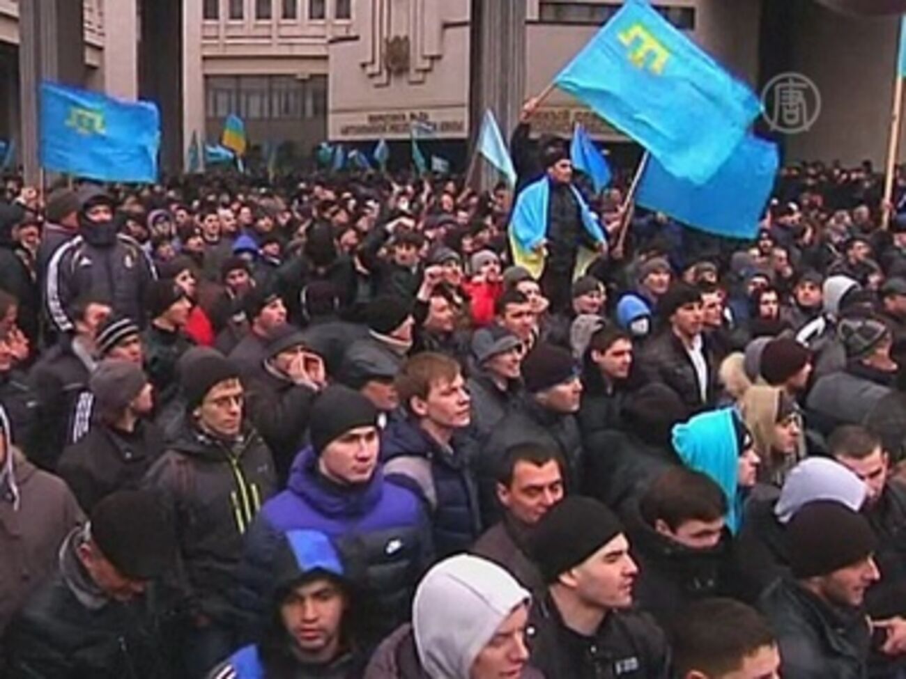 Крымские татары выступают против присоединения Крыма к России