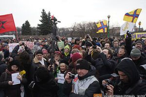 В Санкт-Петербурге прошел митинг в поддержку Украины
