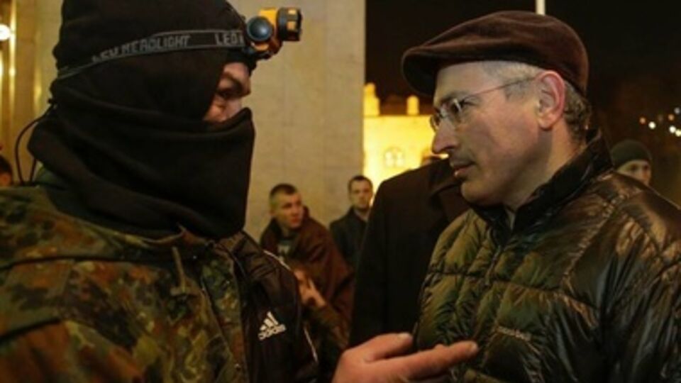 Ходорковский на Майдане. Фоторепортаж