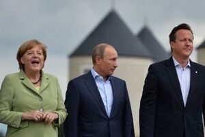 Путин, Меркель и Кэмерон обсудили пути стабилизации ситуации в Украине