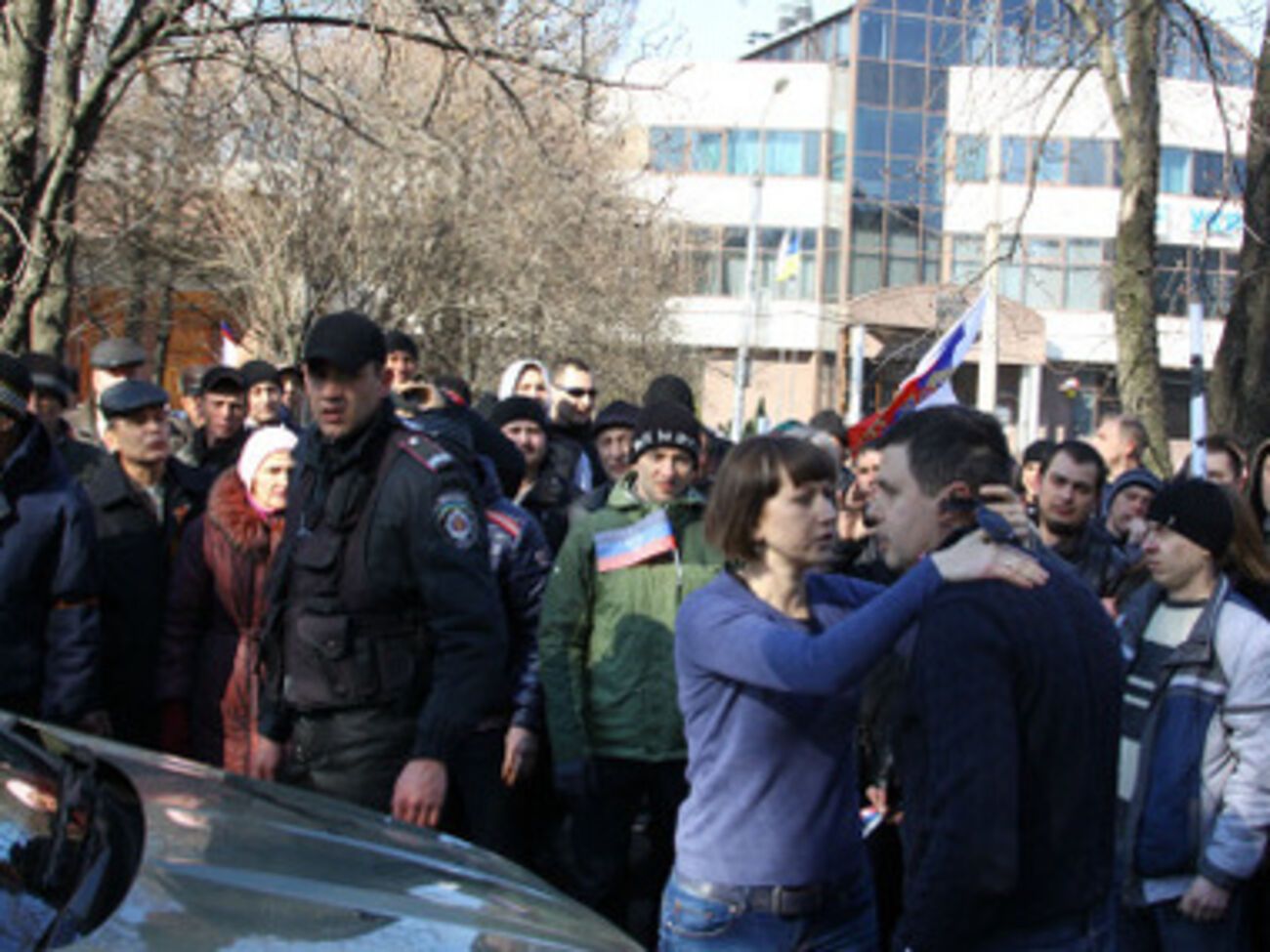 Пострадавшие написали заявление в райотделе милиции