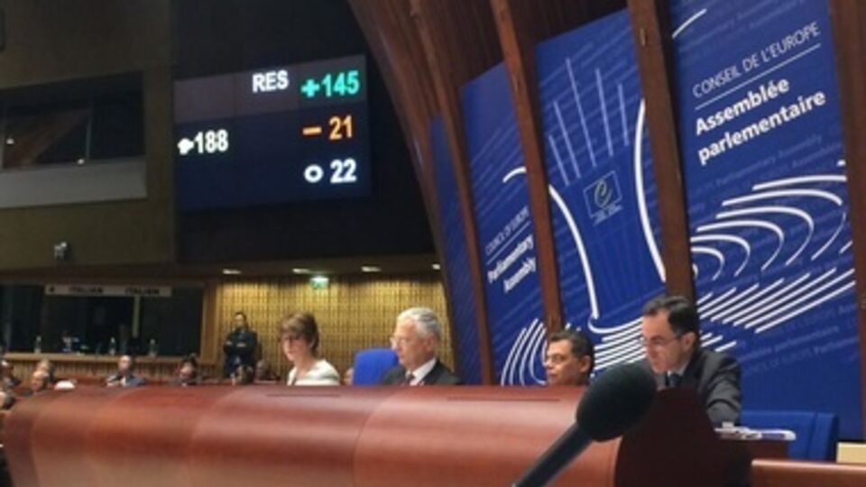 Результаты голосования за санкции против России