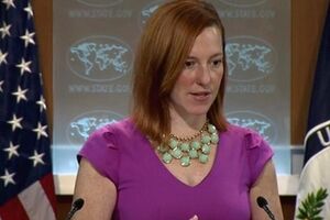 Cпикер Государственного департамента США Джен Псаки