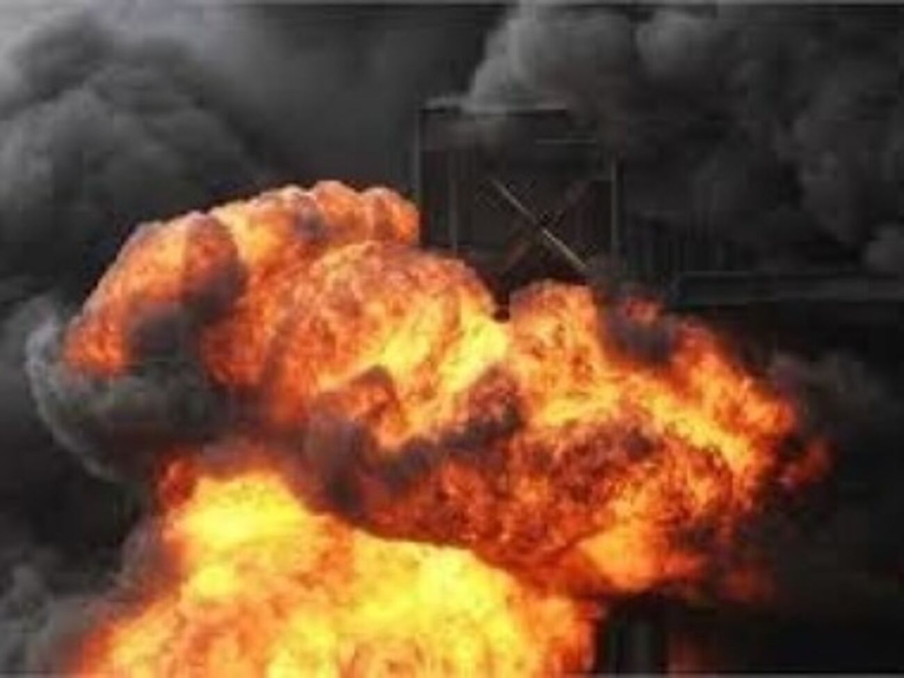 Причиной взрыва стал выброс метана