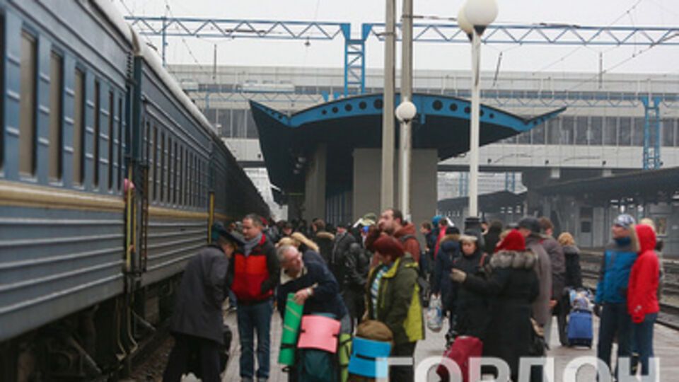 "Укрзалізниця" сообщила об уменьшении пассажиропотока в Крым