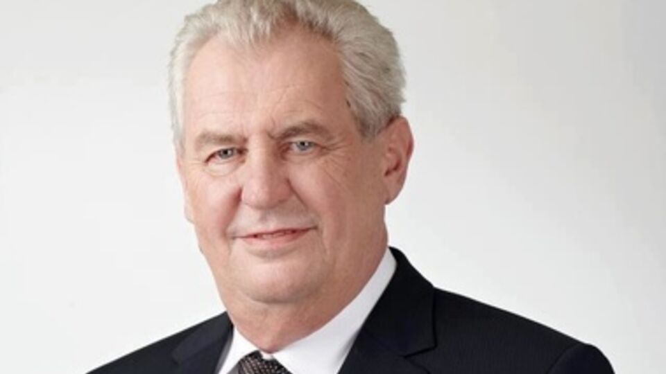 Президент Чехии Милош Земан