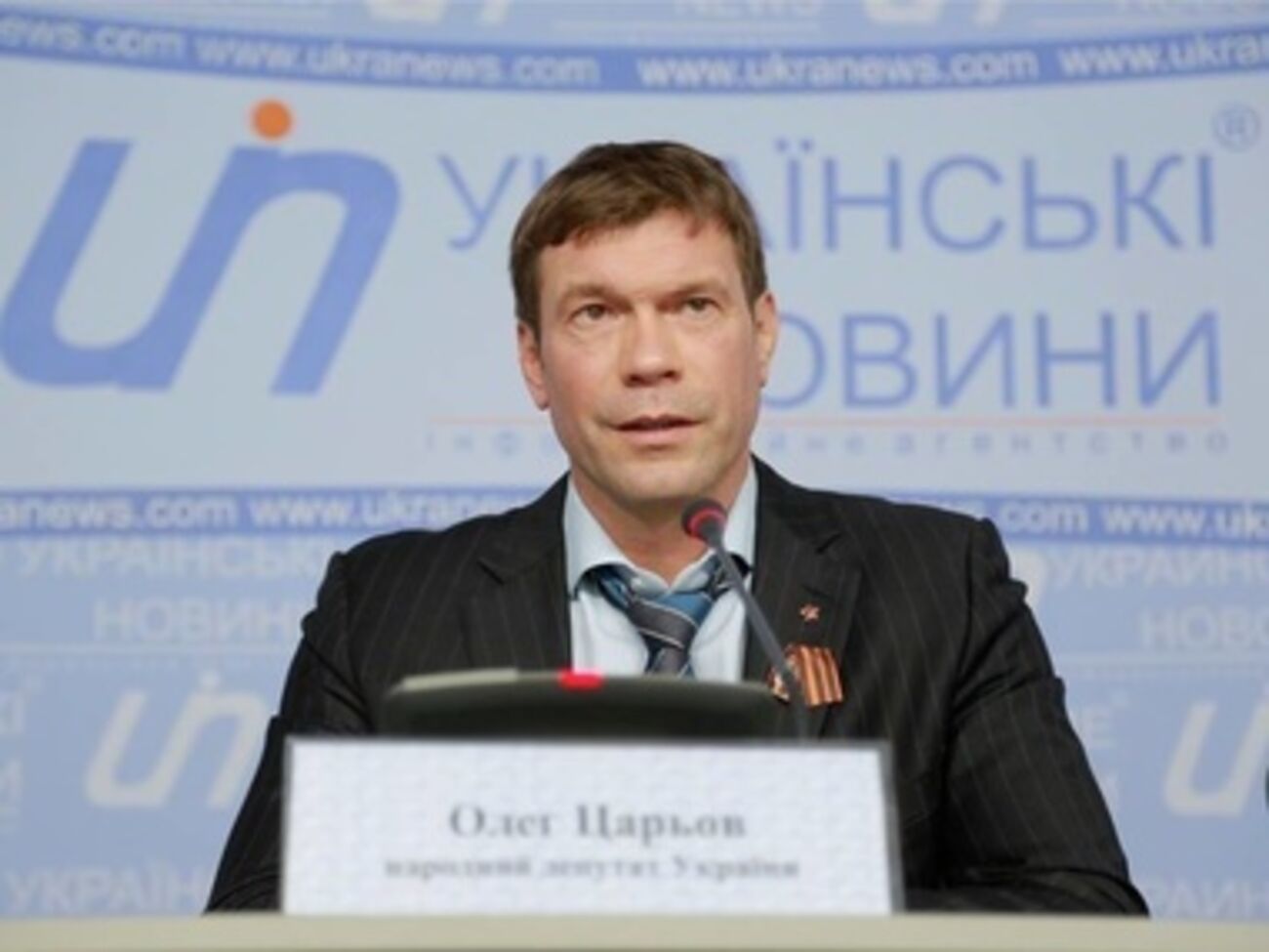 Кандидат в президенты Украины, народный депутат Олег Царев