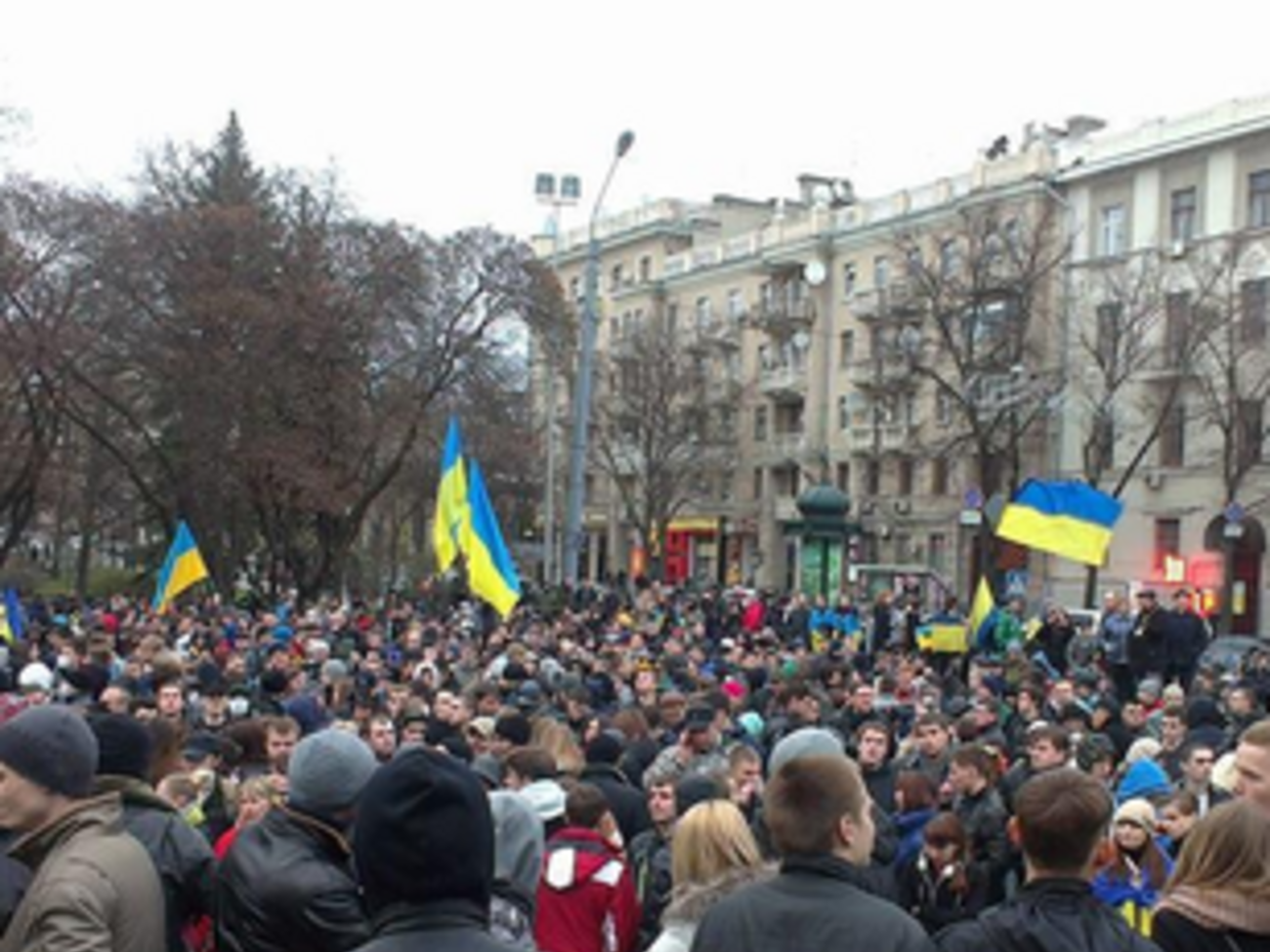 Харьковский Евромайдан 12 апреля