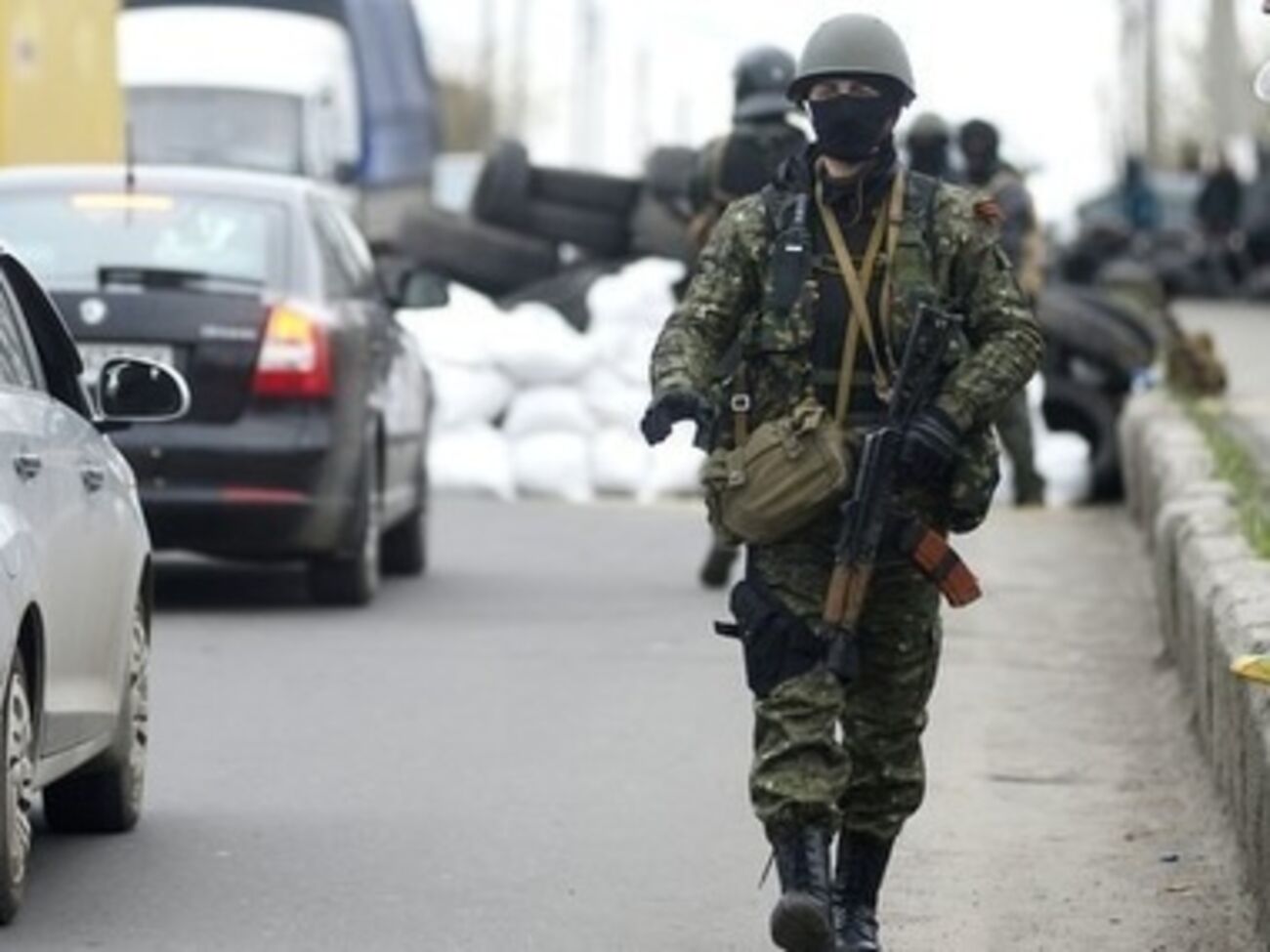 Жители Красного Лимана выступили против сепаратистов