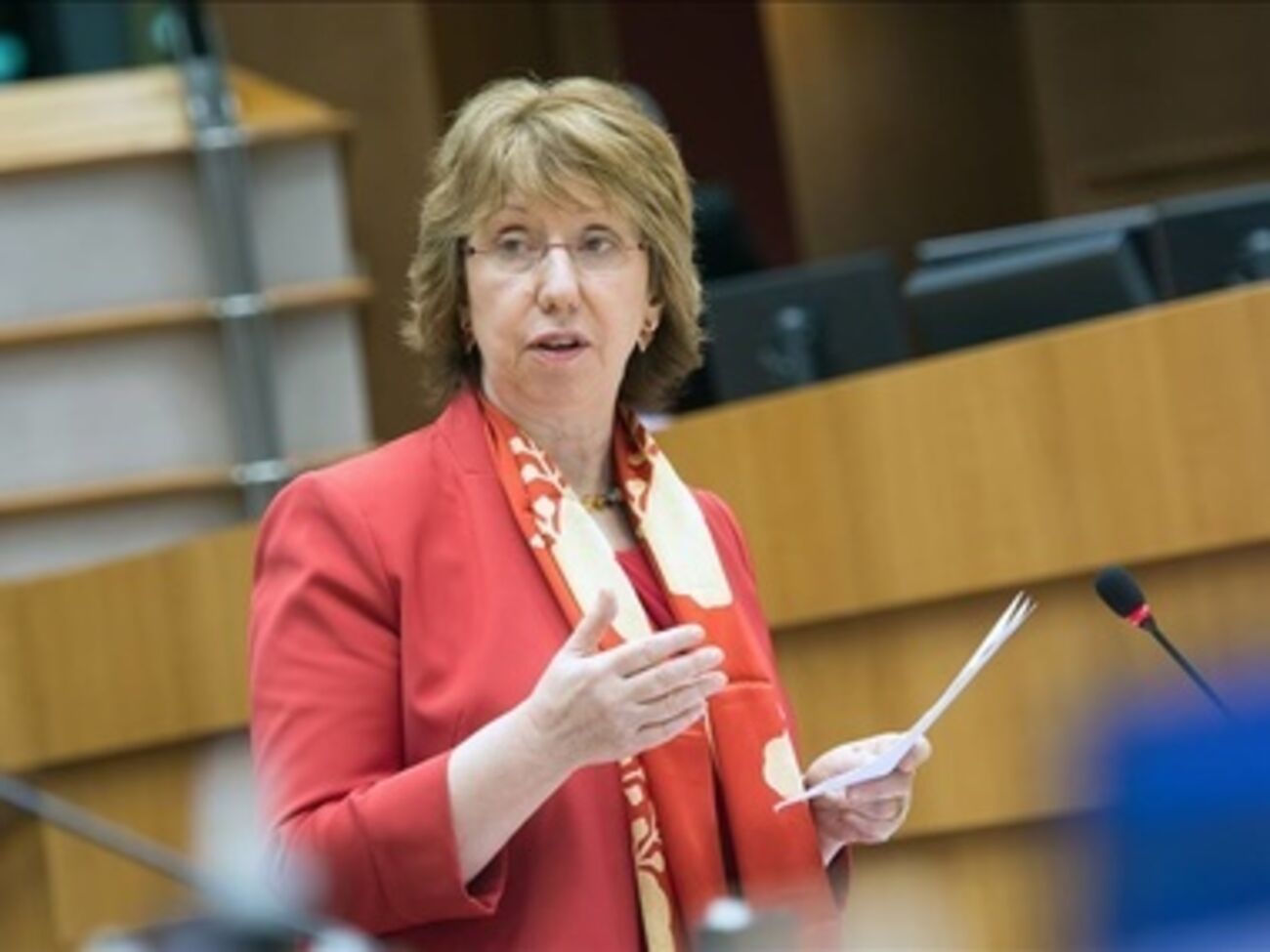 Эштон надеется на проведение конструктивных переговоров в Женеве 17 апреля