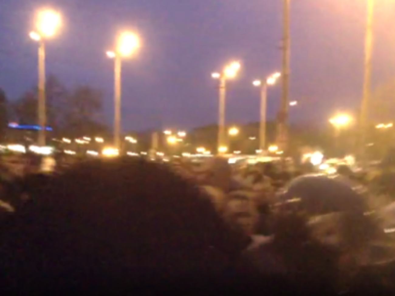 Жители Запорожья прогнали сепаратистов