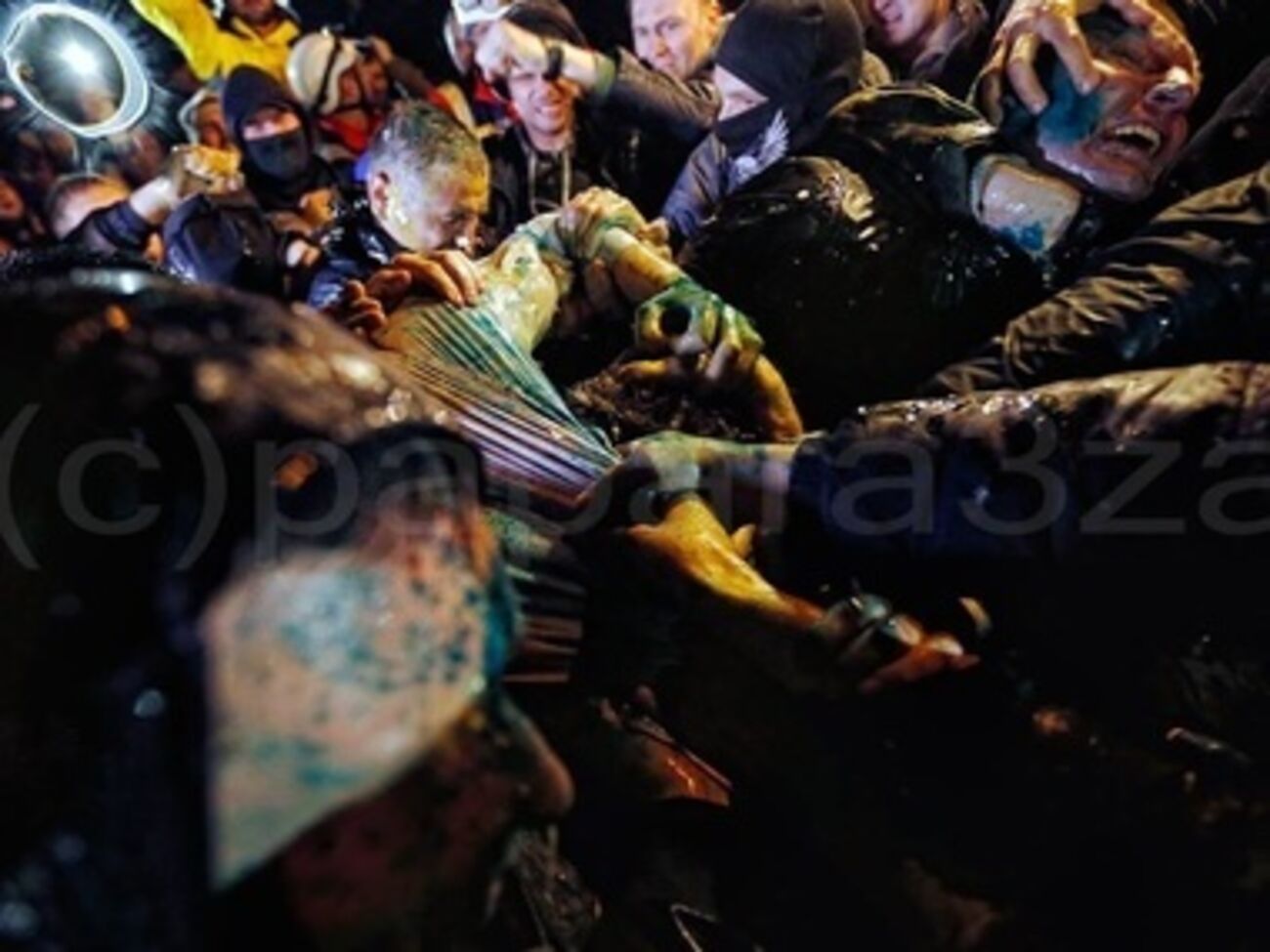 Избиение Олега Царева