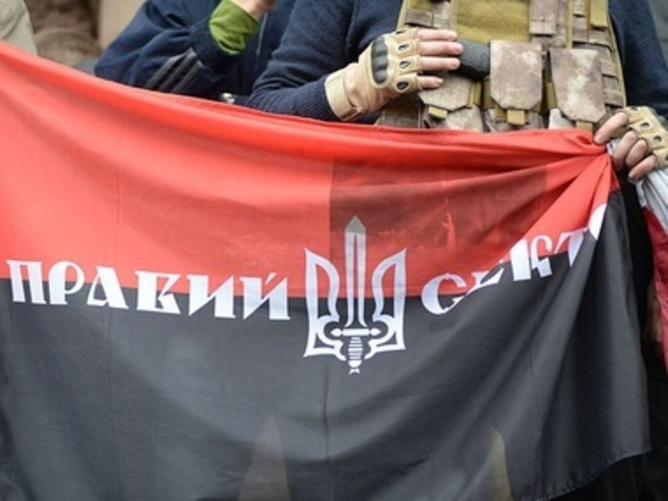 "Правый сектор": Цареву устроили коридор обструкции