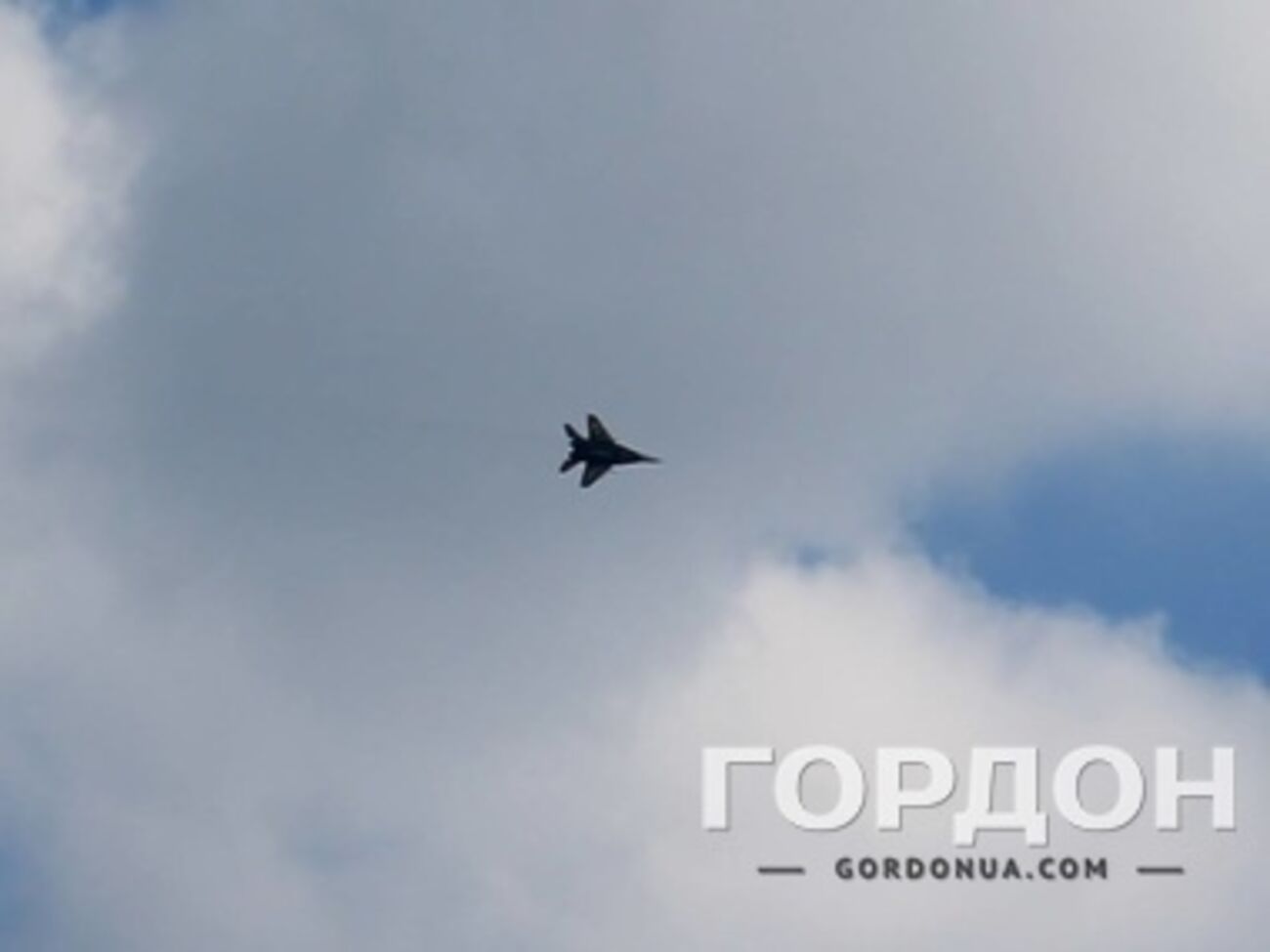 Истребитель над Краматорском